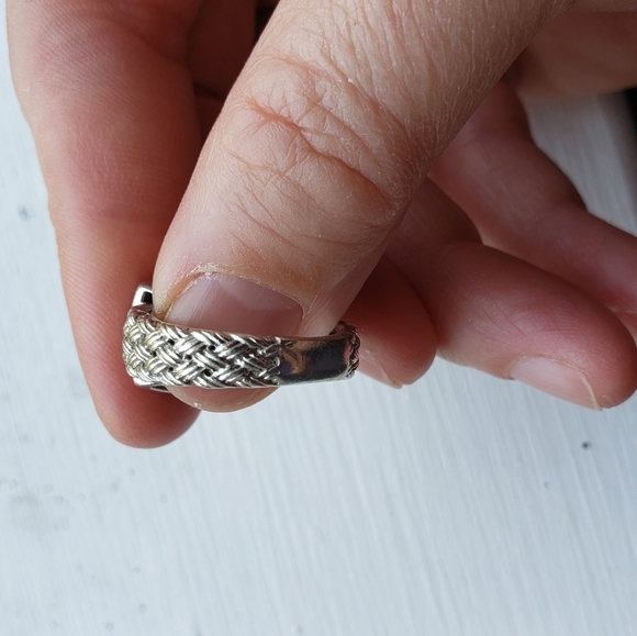 Red Genuine Diamond Ring Size 8 - Picture 3 of 4